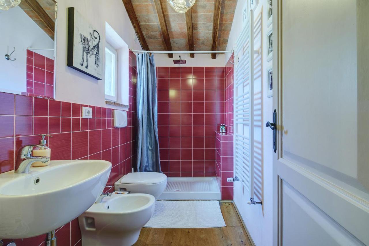 فيلا Casa Di Leo With Pool Radicondoli المظهر الخارجي الصورة