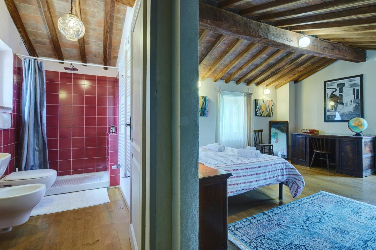 فيلا Casa Di Leo With Pool Radicondoli المظهر الخارجي الصورة